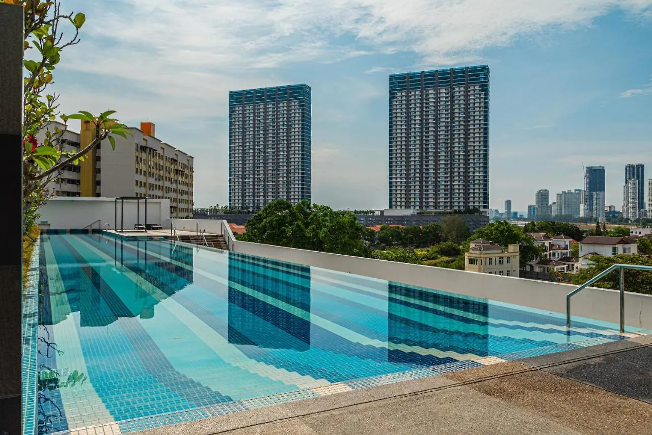 Family Seaview Suite With 3 Rooms By The Only Bnb Tanjung Tokong Apartment